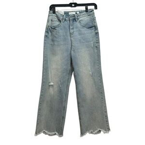 A Loves A  Prospector Cropped wide leg high waist rise jeans for women size 25